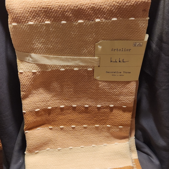 Nicole Miller Artelier Ombre Decorative Throw - Picture 1 of 3